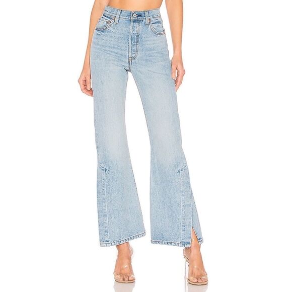 Levi’s Ribcage Slit Flare Jeans sz 26 - Picture 1 of 12